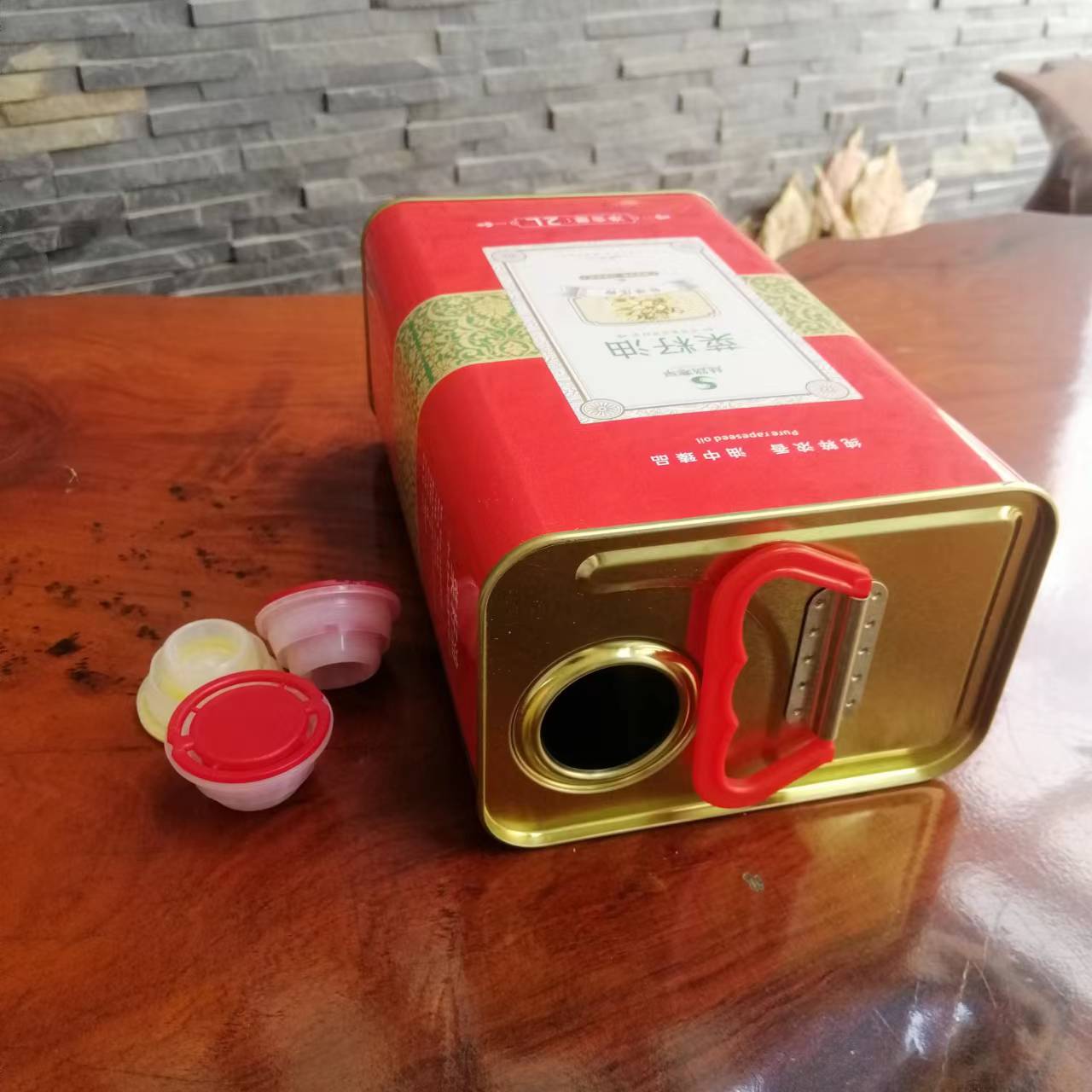 方形菜籽油鐵桶 菜籽油用什么鐵罐包裝好？