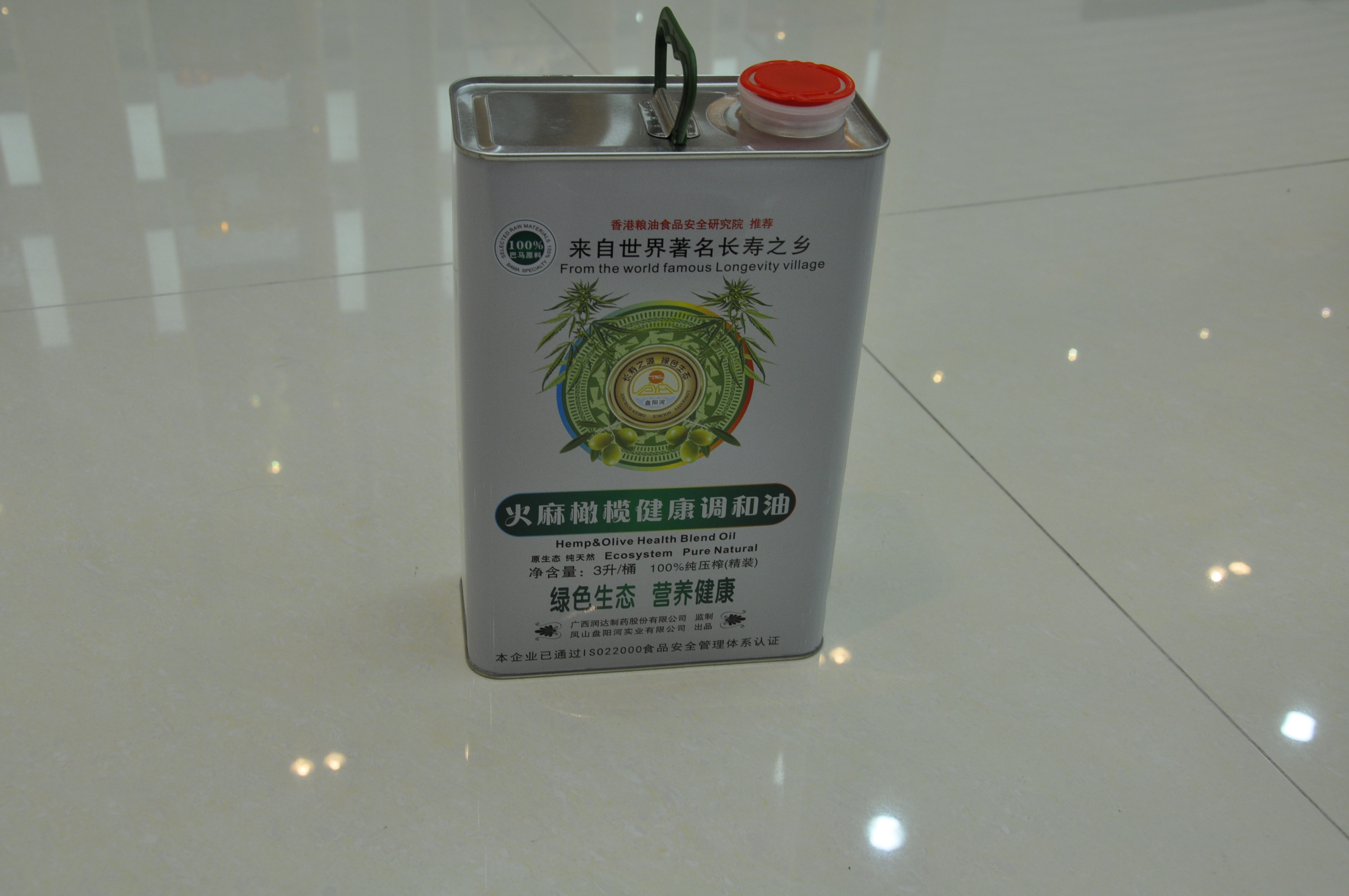 廣西火麻油鐵罐 火麻油哪里做鐵罐包裝好？