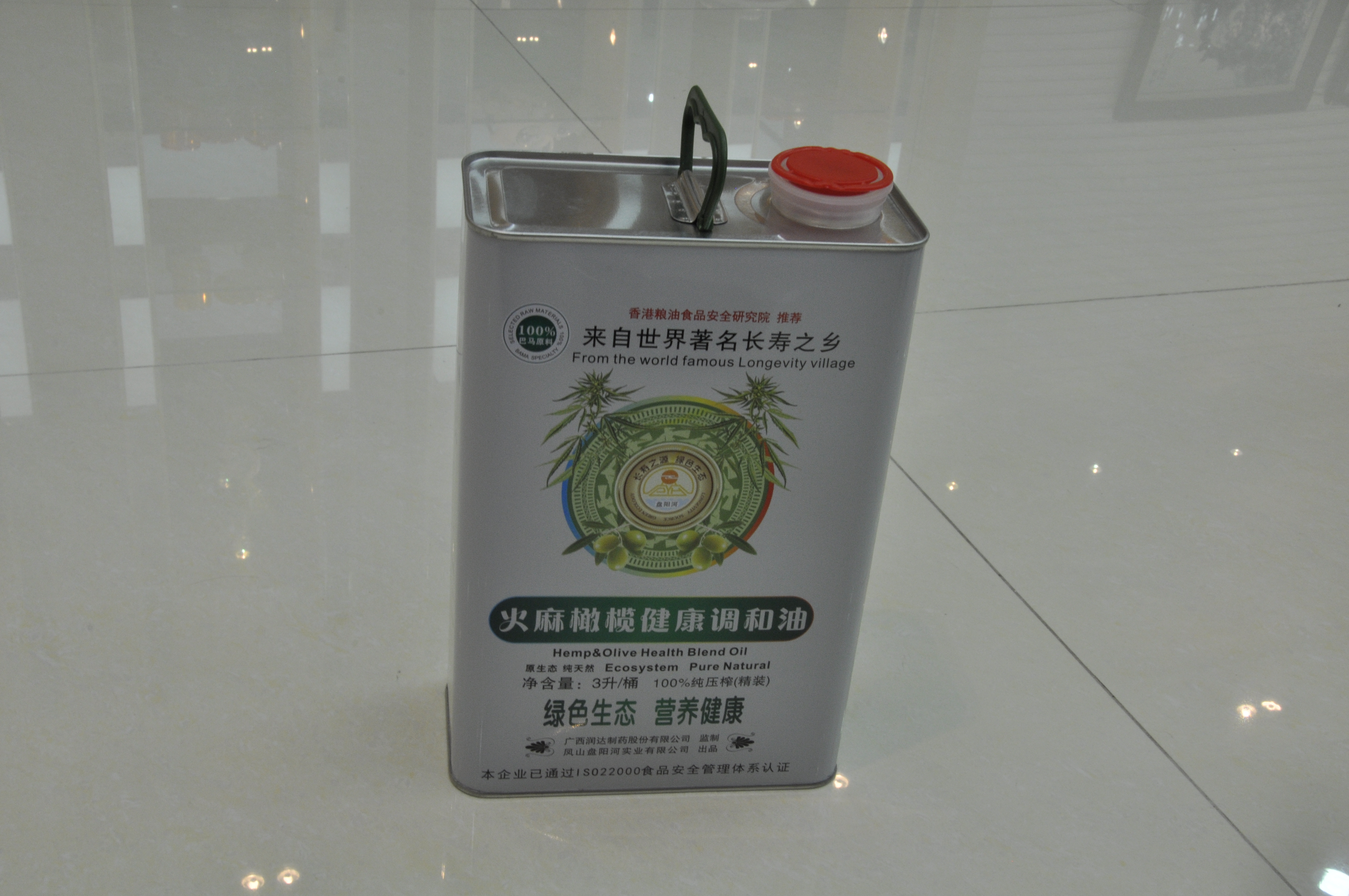 廣西火麻油鐵罐 火麻油哪里做鐵罐包裝好？