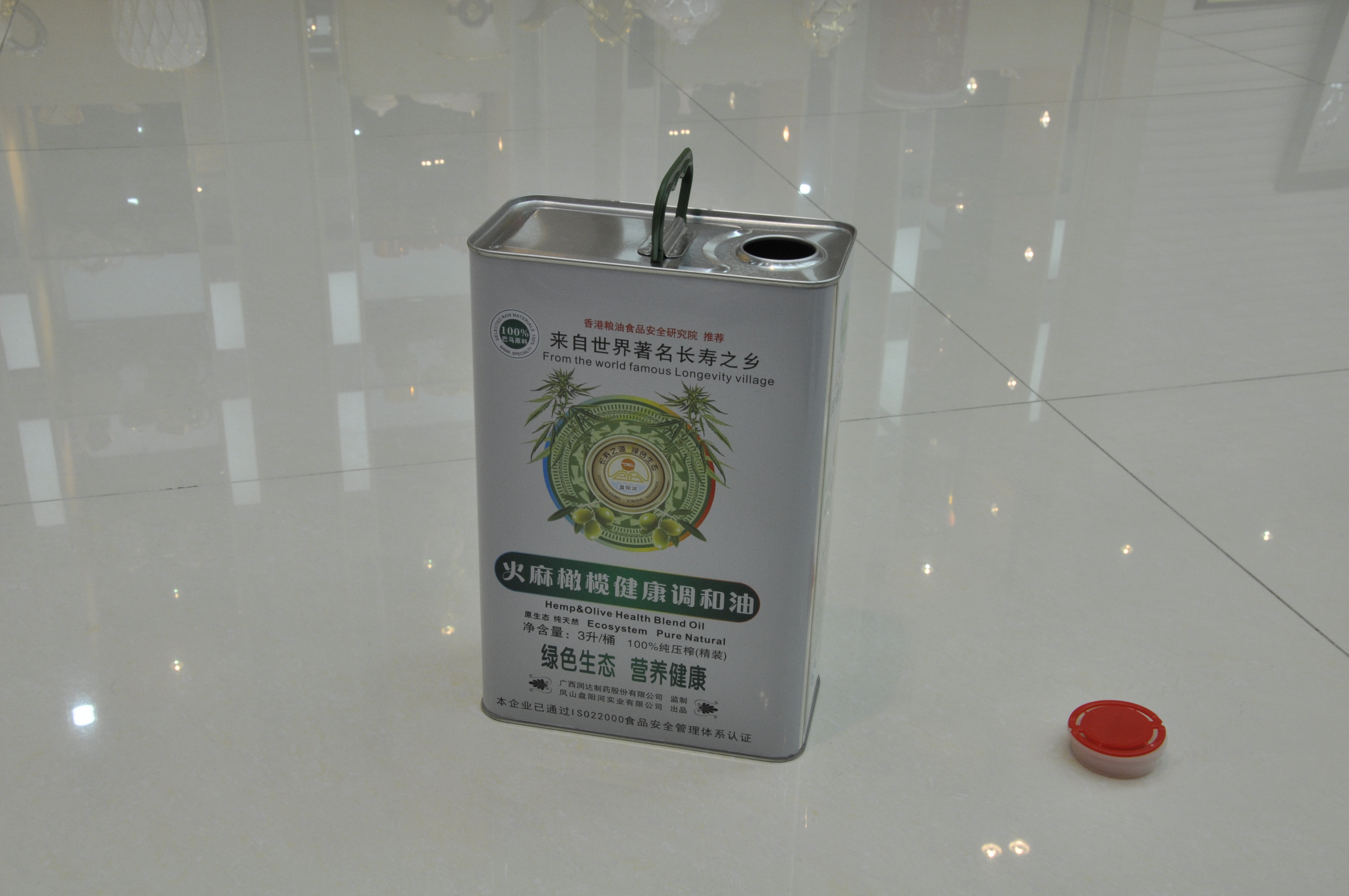 廣西火麻油鐵罐 火麻油哪里做鐵罐包裝好？
